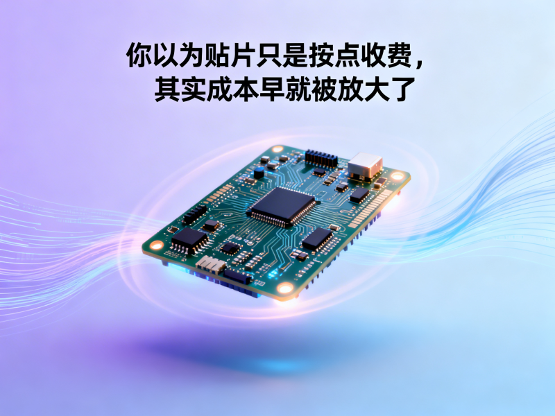 你以为贴片只是按点收费，其实成本早就被放大了