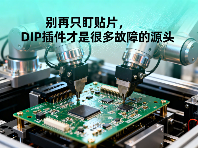 别再只盯贴片，DIP插件才是很多故障的源头