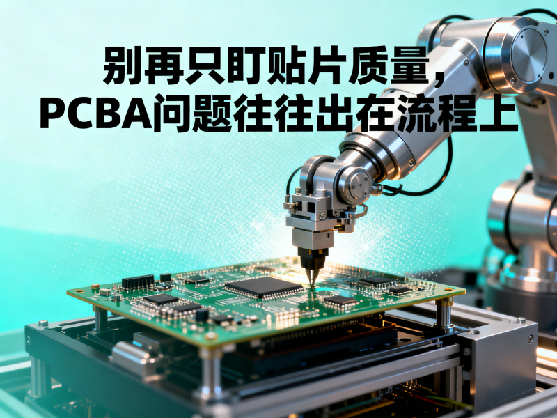 别再只盯贴片质量，PCBA问题往往出在流程上