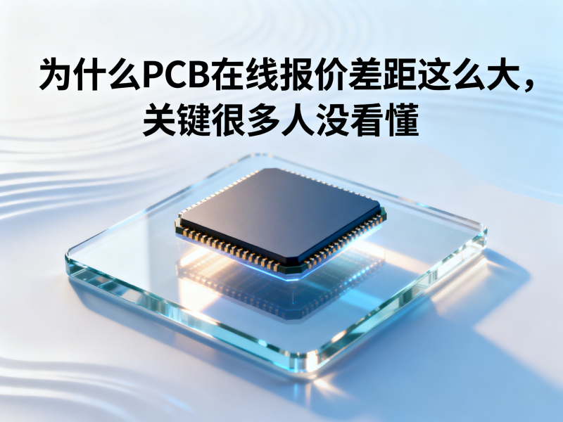 为什么PCB在线报价差距这么大，关键很多人没看懂