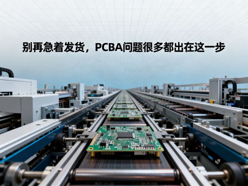 别再急着发货，PCBA问题很多都出在这一步