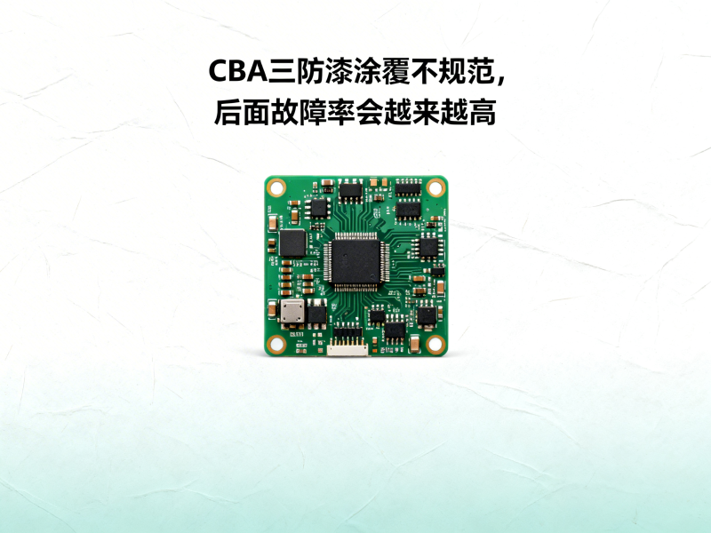 CBA三防漆涂覆不规范，后面故障率会越来越高