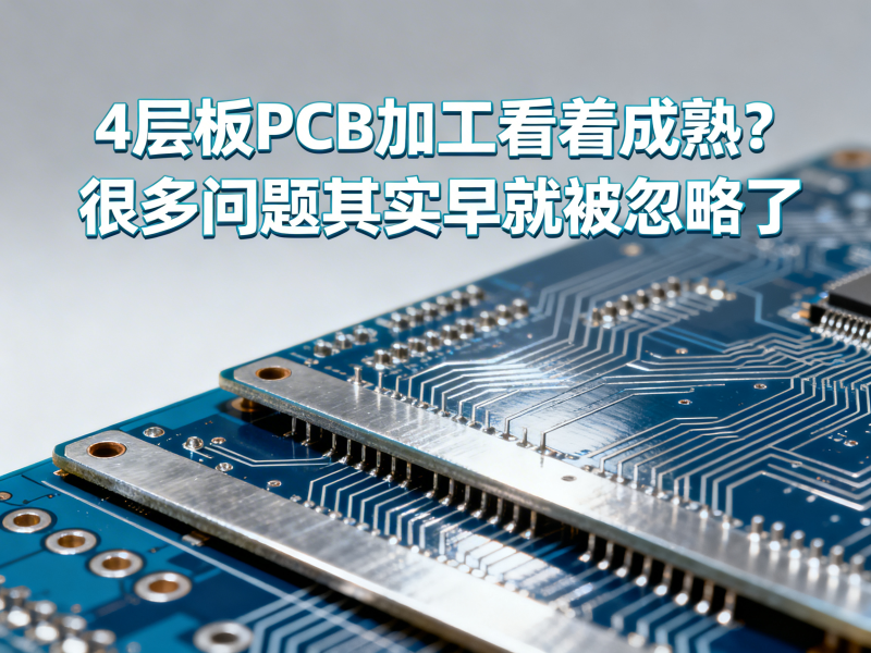 4层板PCB加工看着成熟？很多问题其实早就被忽略了