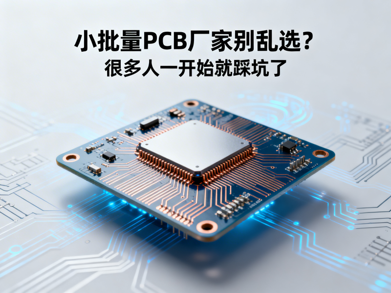 小批量PCB厂家随便选？很多人一开始就踩坑了