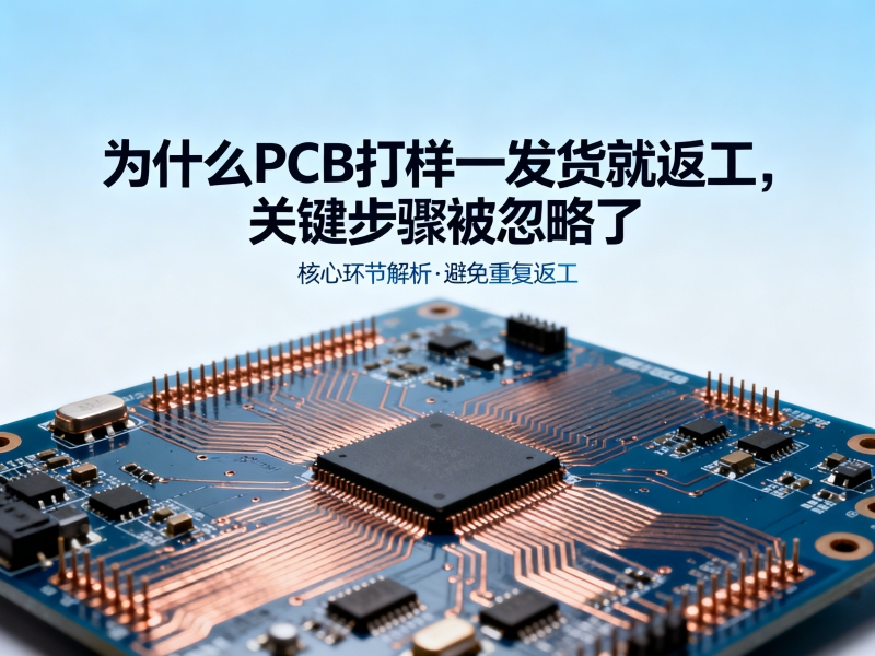 为什么PCB打样一发货就返工，关键步骤被忽略了