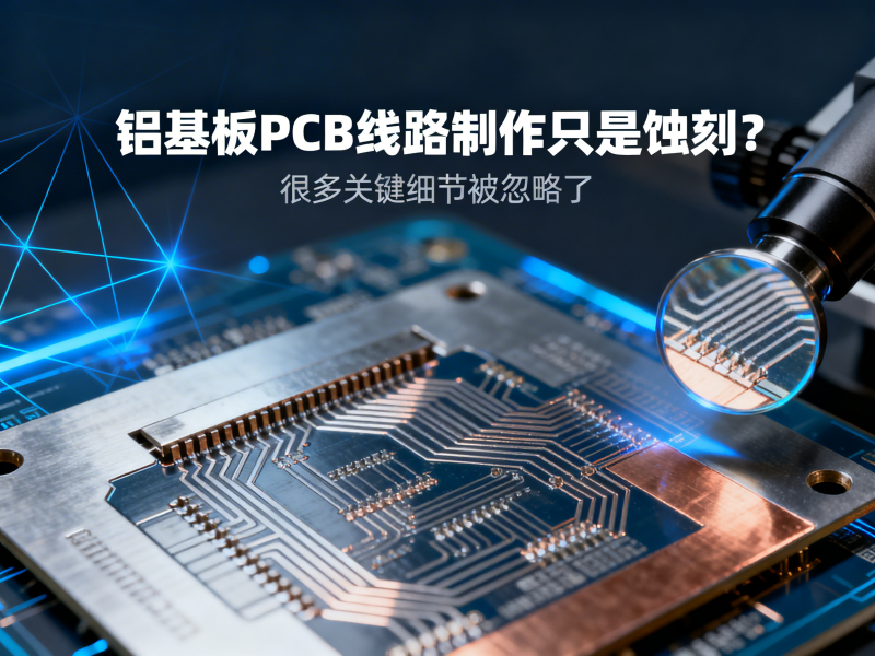 铝基板PCB线路制作只是蚀刻？很多关键细节被忽略了