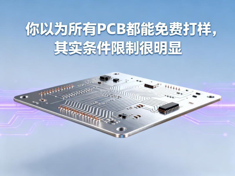 你以为所有PCB都能免费打样，其实条件限制很明显