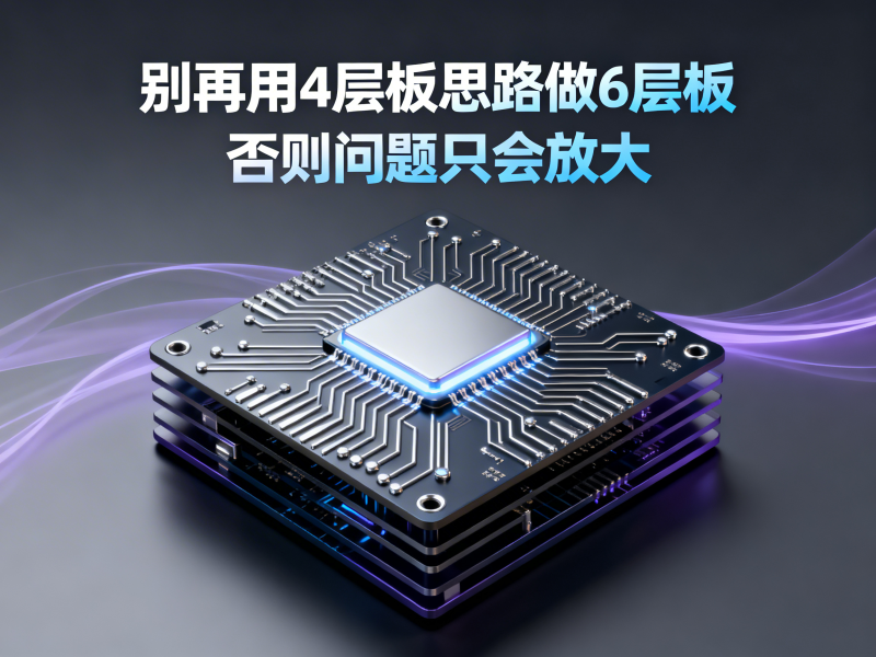 别再用4层板思路做6层板，否则问题只会放大