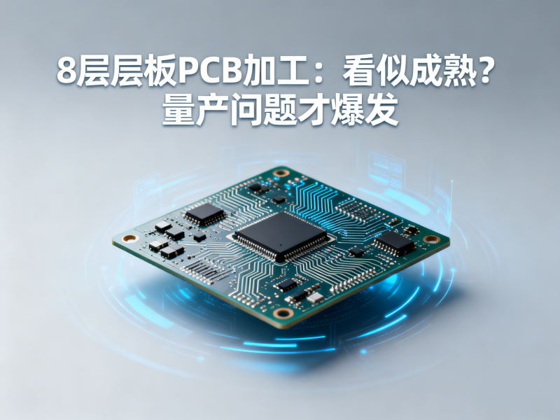 8层板PCB加工看起来成熟？很多问题其实量产才开始爆发