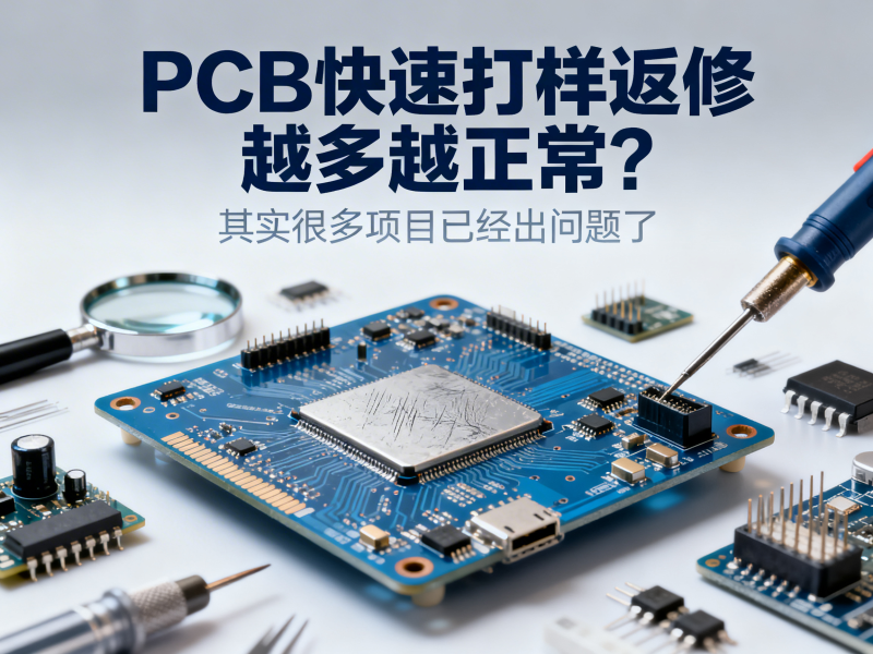 PCB快速打样返修越多越正常？其实很多项目已经出问题了