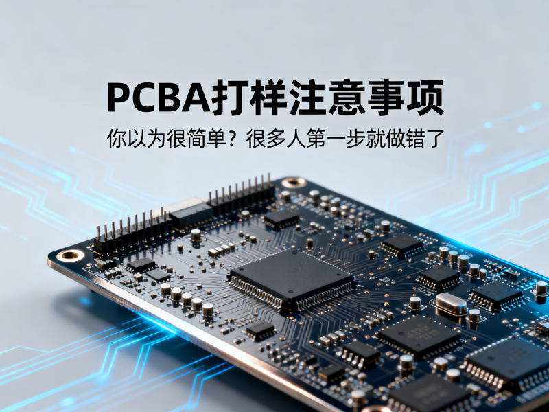 PCBA打样注意事项你以为很简单？很多人第一步就做错了
