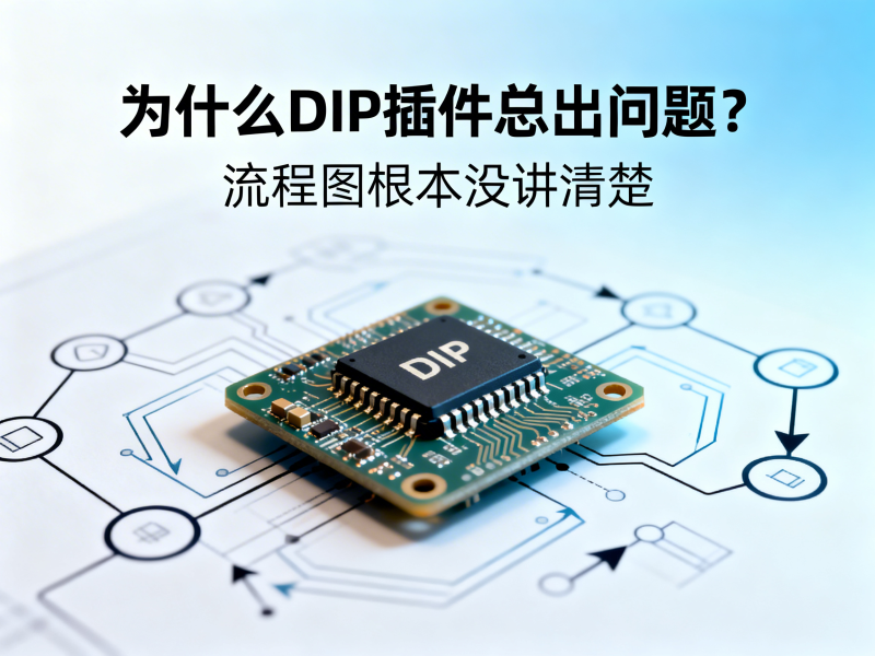 DIP插件加工流程图解你以为很清晰？其实很多关键细节被忽略