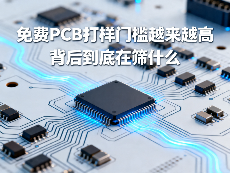 PCB免费打样限制多 是套路还是行业规则