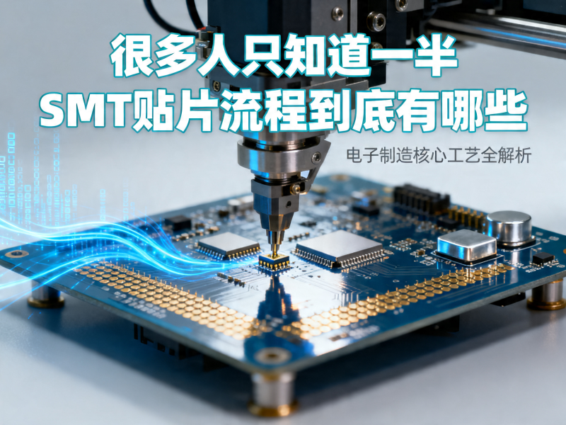 SMT贴片流程到底有哪些 很多人只知道一半