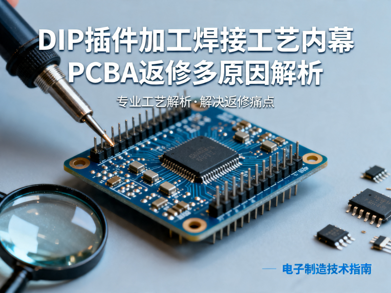 DIP插件加工焊接工艺介绍曝光，很多工厂焊接不良根本原因在这
