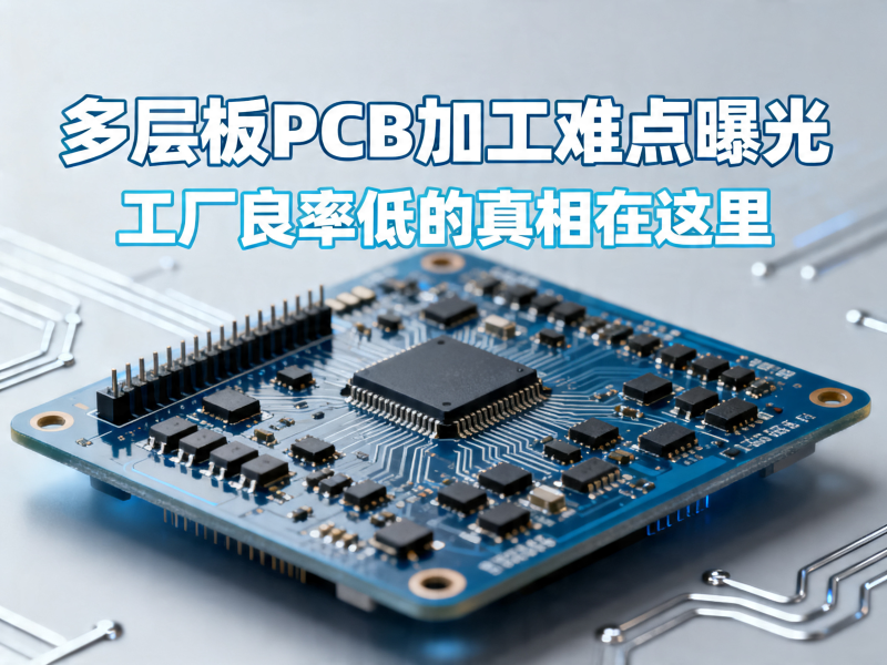 多层板PCB加工难点曝光，很多工厂良率低的真相在这里