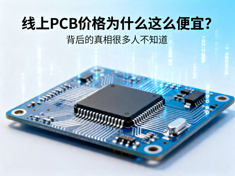 线上PCB价格为什么这么便宜？背后的真相很多人不知道