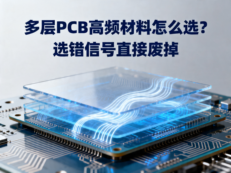 多层PCB高频材料怎么选？选错信号直接废掉