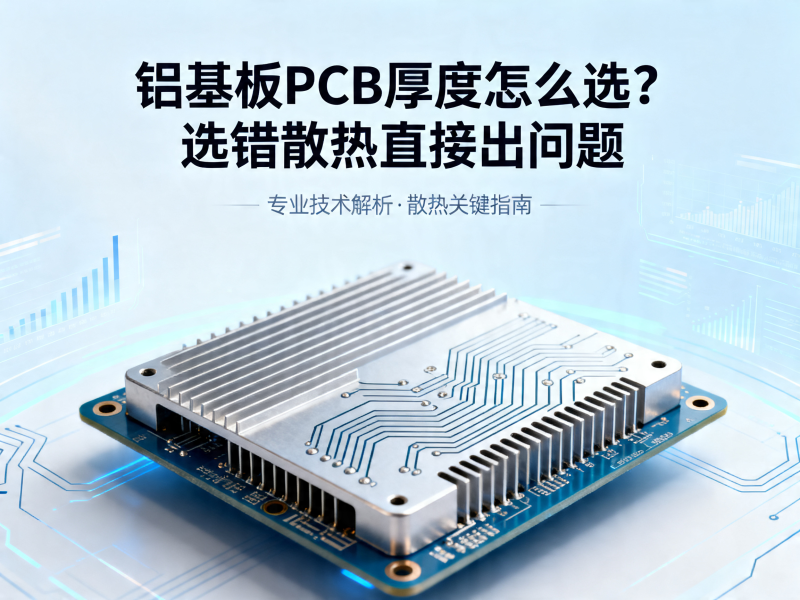 铝基板PCB厚度怎么选？选错散热直接出问题