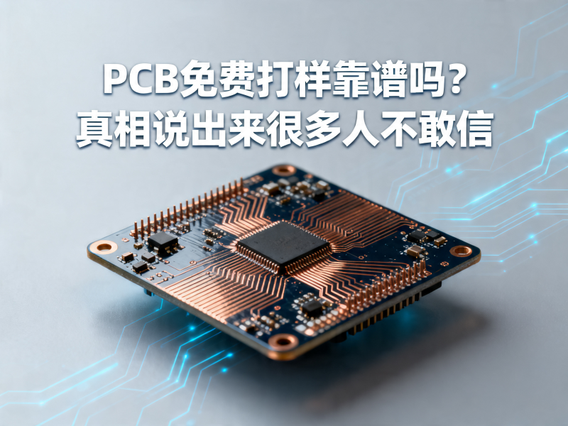 PCB免费打样靠谱吗？真相说出来很多人不敢信