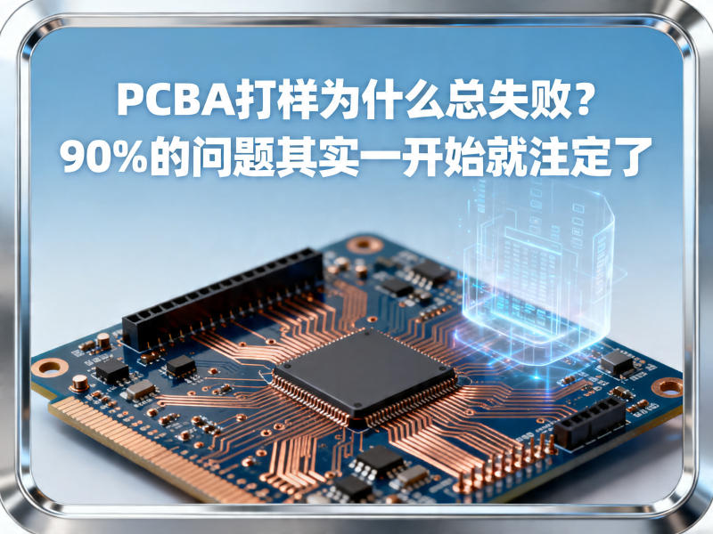 PCBA打样为什么总失败？90%的问题其实一开始就注定了