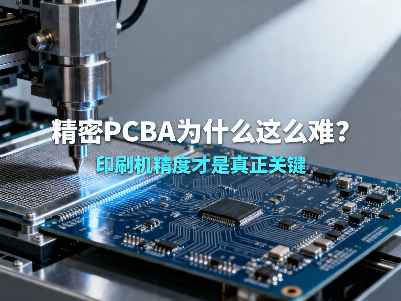 精密PCBA为什么这么难？印刷机精度才是真正关键
