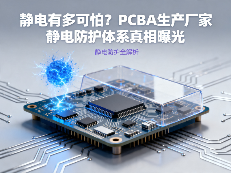 静电有多可怕？PCBA生产厂家静电防护体系真相曝光