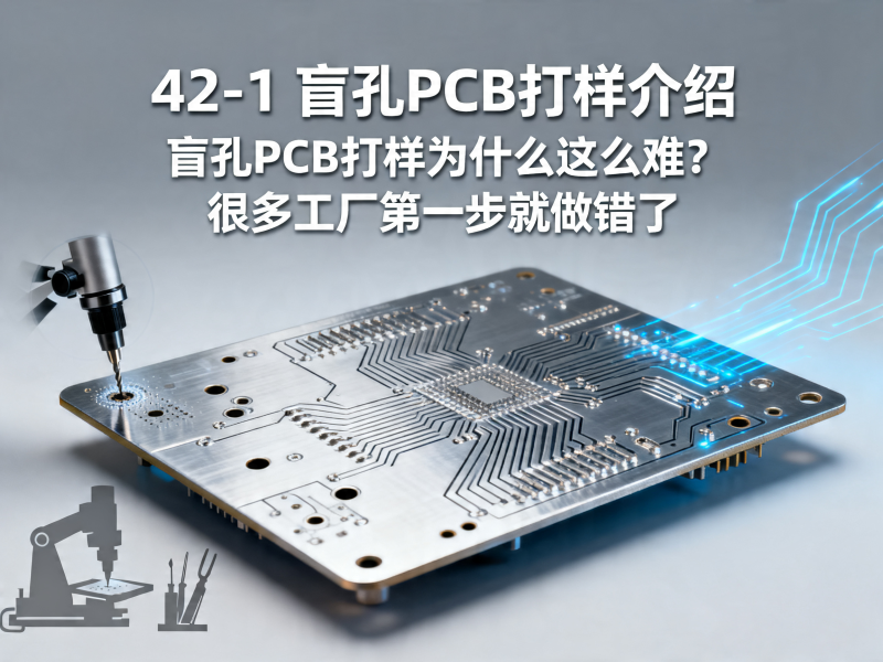 盲孔PCB打样为什么这么难？很多工厂第一步就做错了