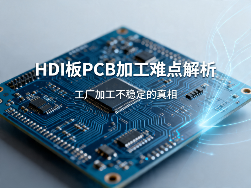 HDI板PCB加工为什么这么难？很多工厂做不稳定的真相