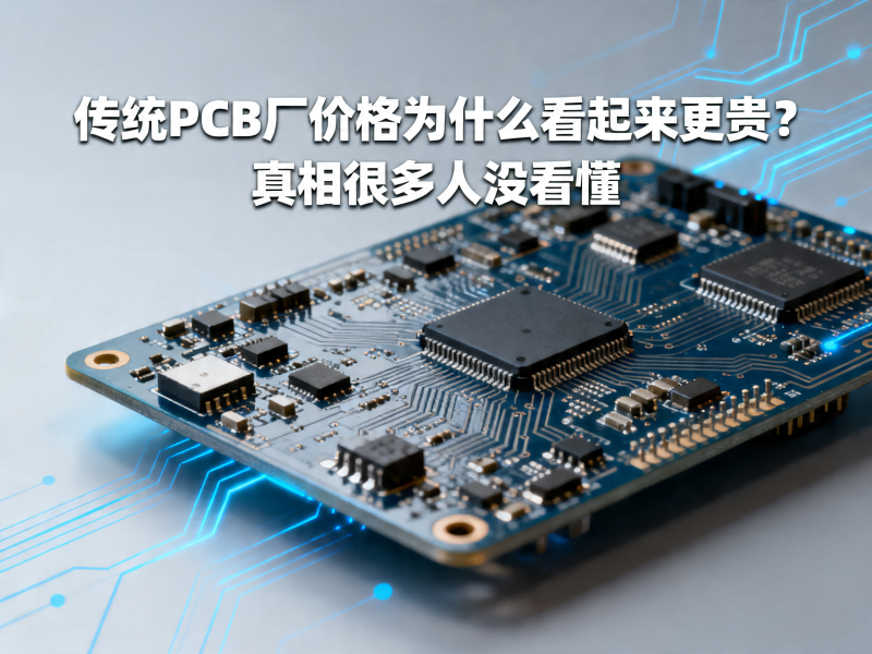传统PCB厂价格为什么看起来更贵？真相很多人没看懂
