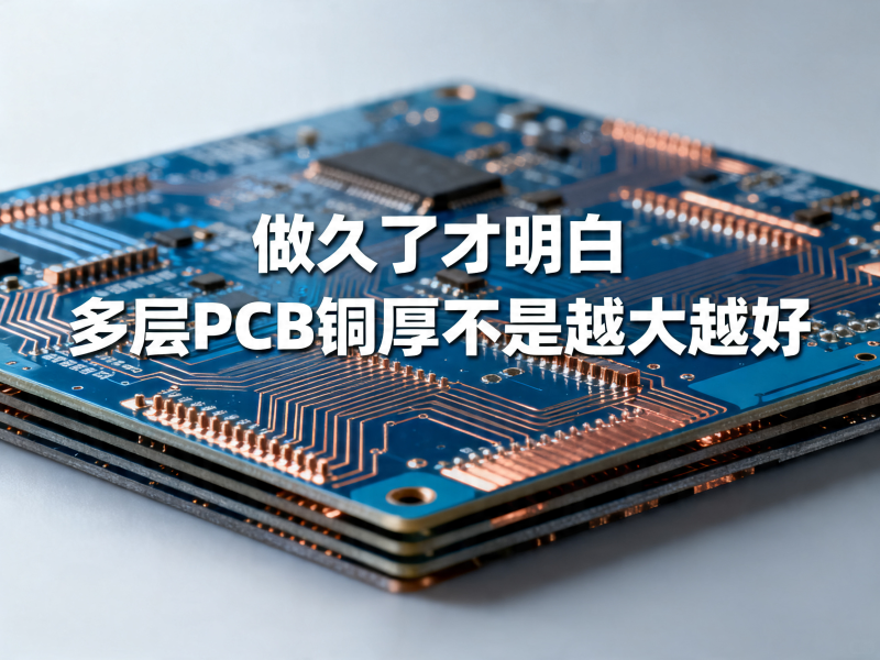 做久了才明白，多层PCB铜厚不是越大越好