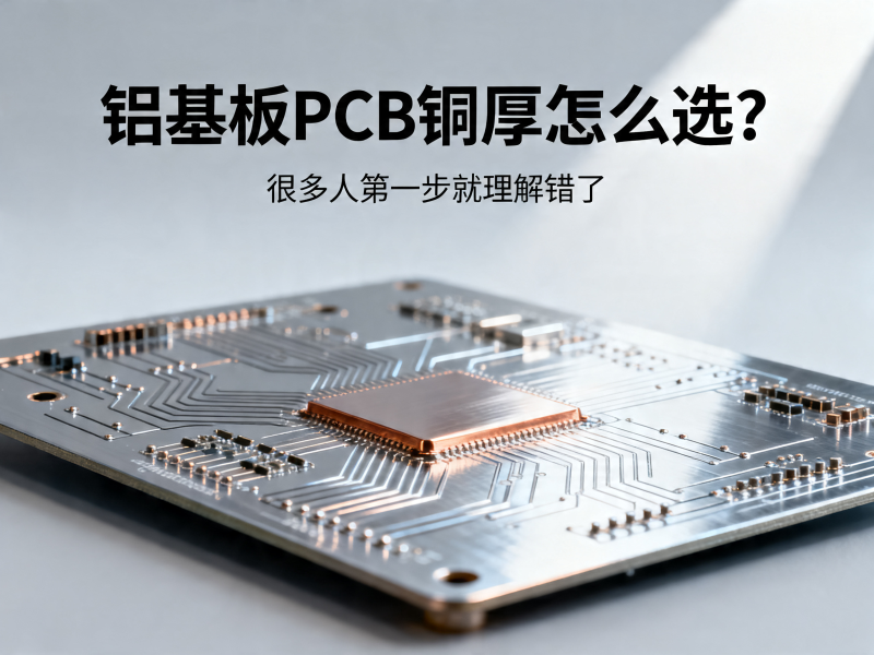 铝基板PCB铜厚怎么选？很多人第一步就理解错了