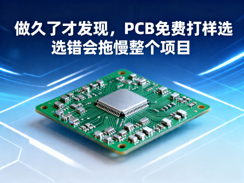 做久了才发现，PCB免费打样选错会拖慢整个项目