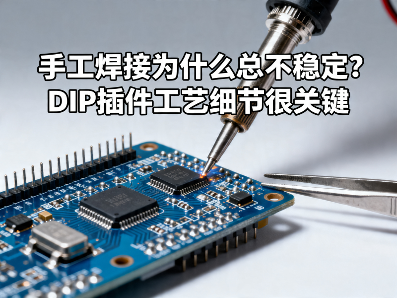 手工焊接为什么总不稳定？DIP插件工艺细节很关键