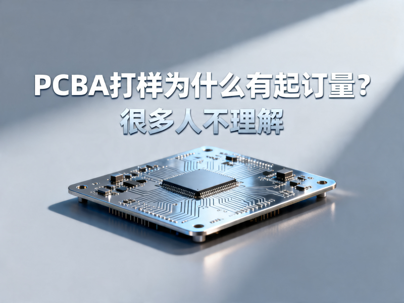 PCBA打样为什么有起订量？很多人一开始就不理解