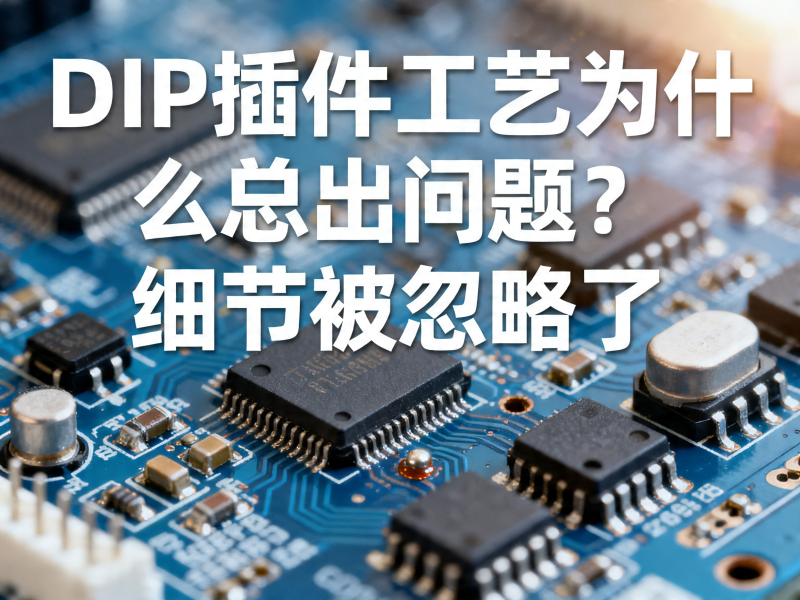 DIP插件工艺为什么总出问题？很多细节被忽略了