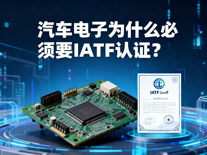 汽车电子为什么必须要IATF认证？很多人理解还不够