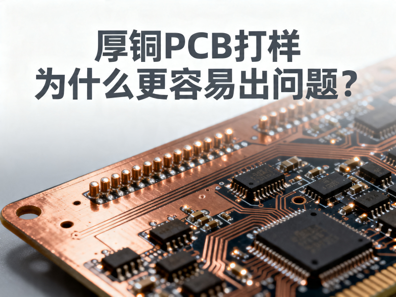 厚铜PCB打样为什么更容易出问题？很多人一开始就忽略了