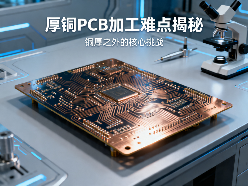 厚铜PCB加工的真实难点，其实不在铜厚本身