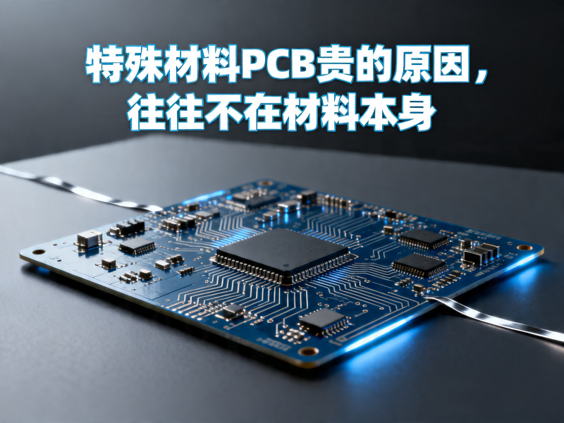 特殊材料PCB贵的原因，往往不在材料本身