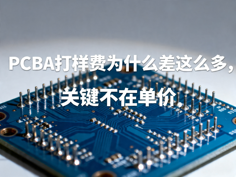 PCBA打样费为什么差这么多，关键不在单价