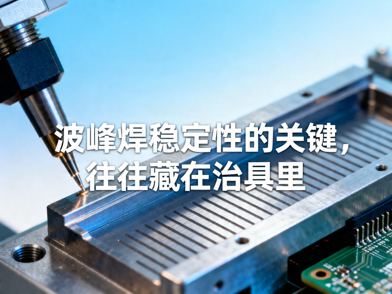 波峰焊稳定性的关键，往往藏在治具里