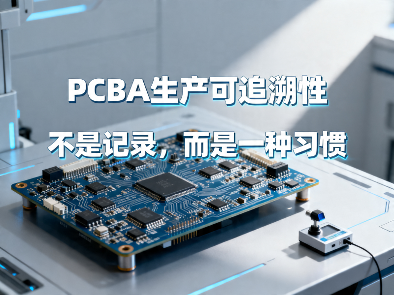 PCBA生产可追溯性不是记录，而是一种习惯
