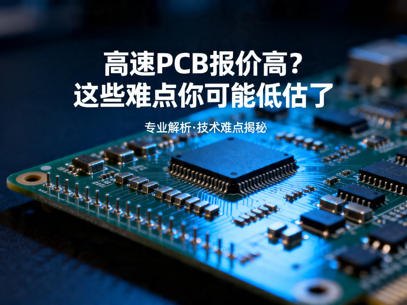 高速PCB报价看起来高，其实很多人低估了难度