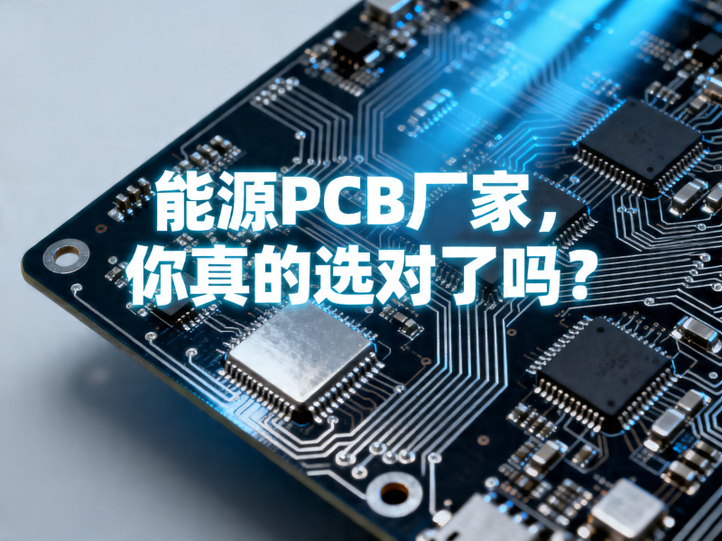 能源PCB厂家，你真的选对了吗？
