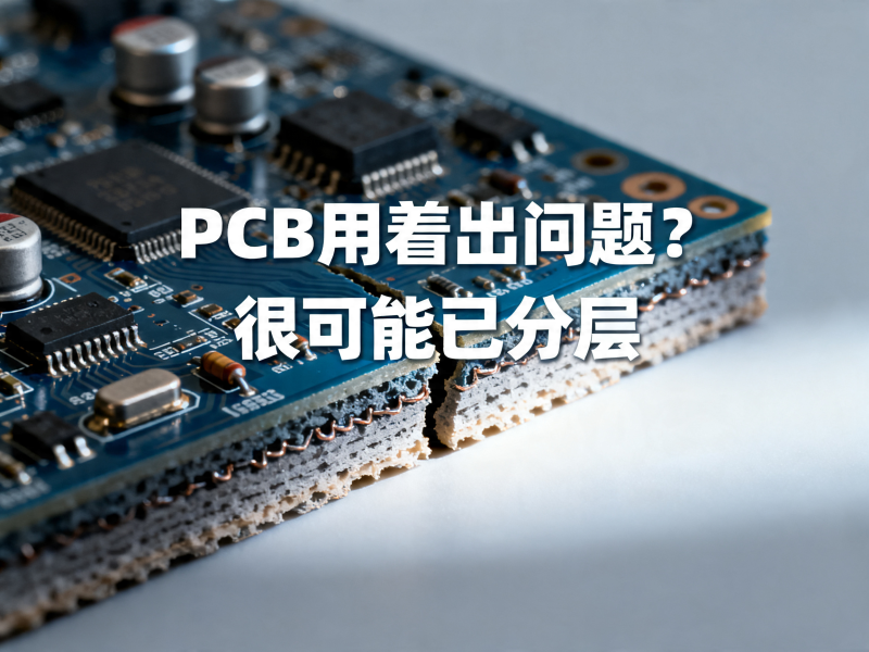PCB板子用着用着就出问题？很可能已经分层了