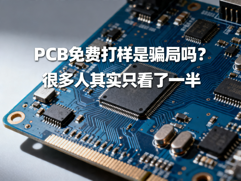 PCB免费打样是骗局吗？很多人其实只看了一半