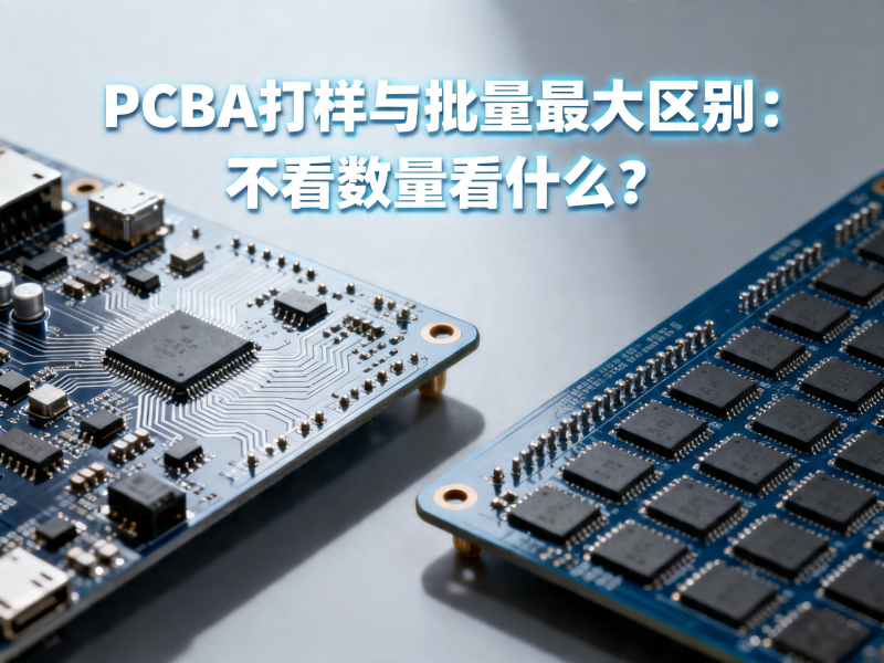 PCBA打样与批量最大区别，不在数量而在这里