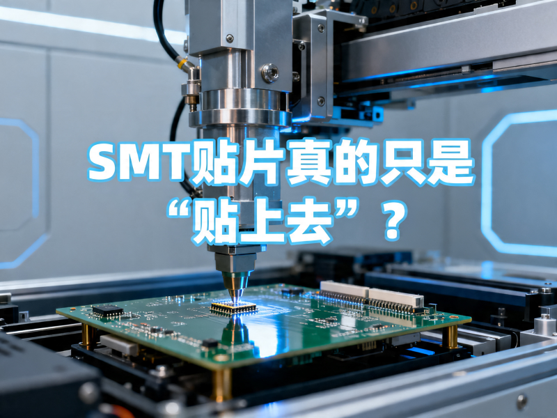SMT贴片真的只是“贴上去”？很多人理解太简单了