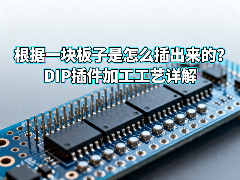 一块板子是怎么插出来的？DIP插件加工工艺详解